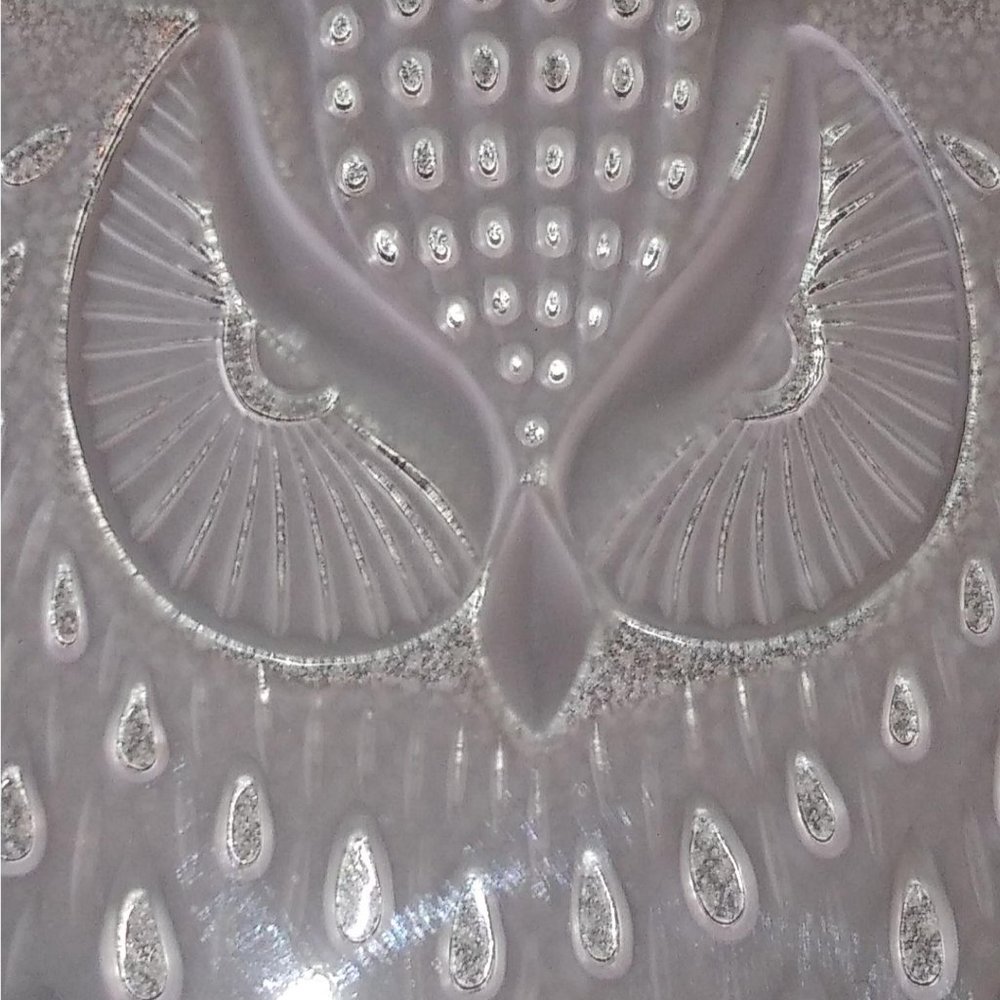 Vintage Lalique Owl Plate - Two Avaliable